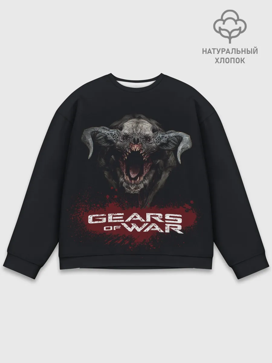 Мужской свитшот базовый / MONSTER | GEARS OF WAR