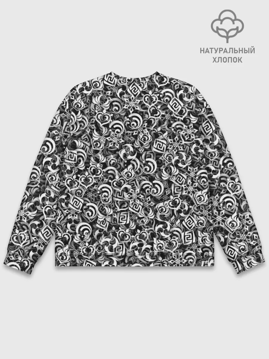 Мужской свитшот базовый / Genshin impact elements