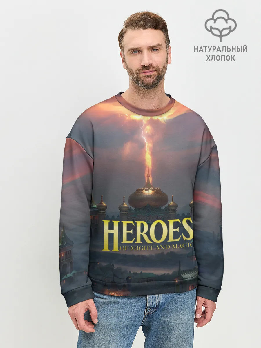 Мужской свитшот базовый / Heroes of Might and Magic | HoM