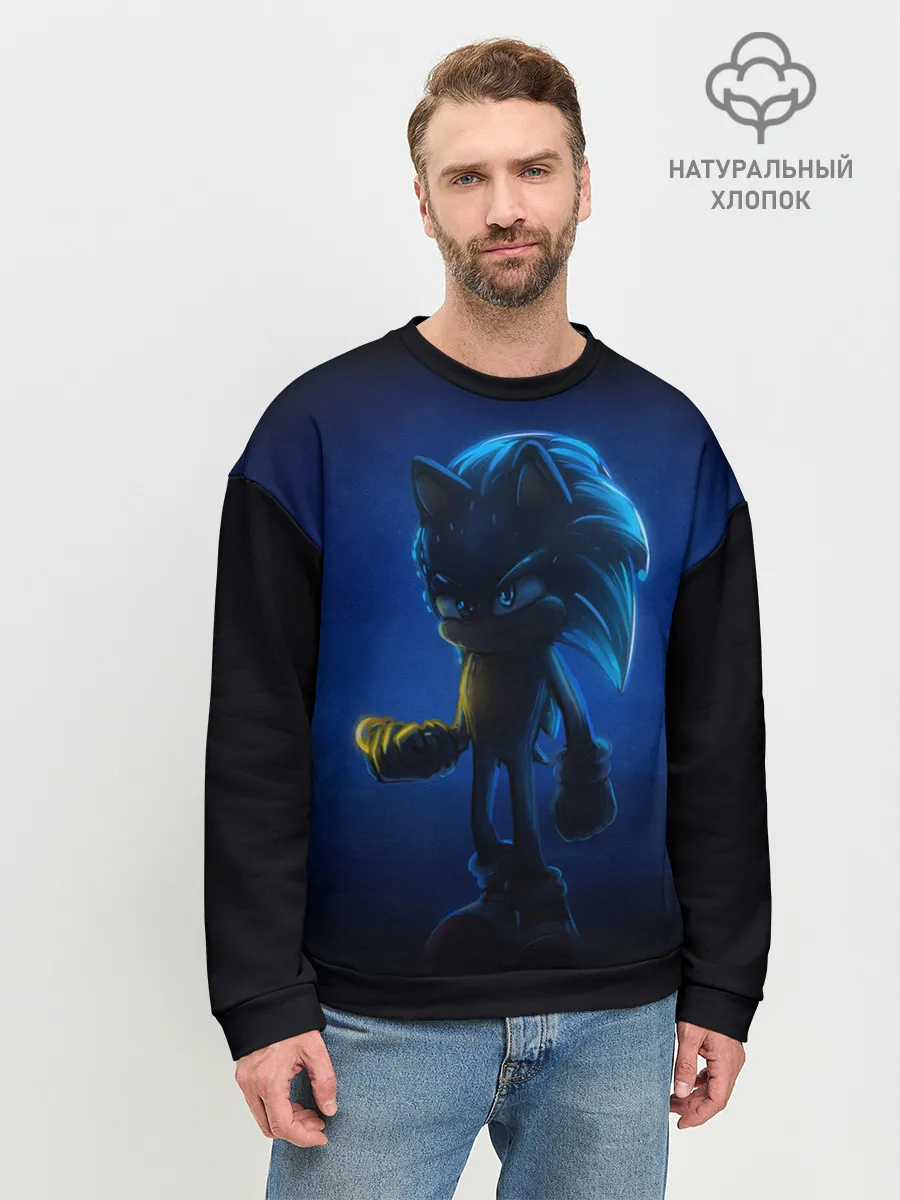 Мужской свитшот базовый / SONIC | СОНИК