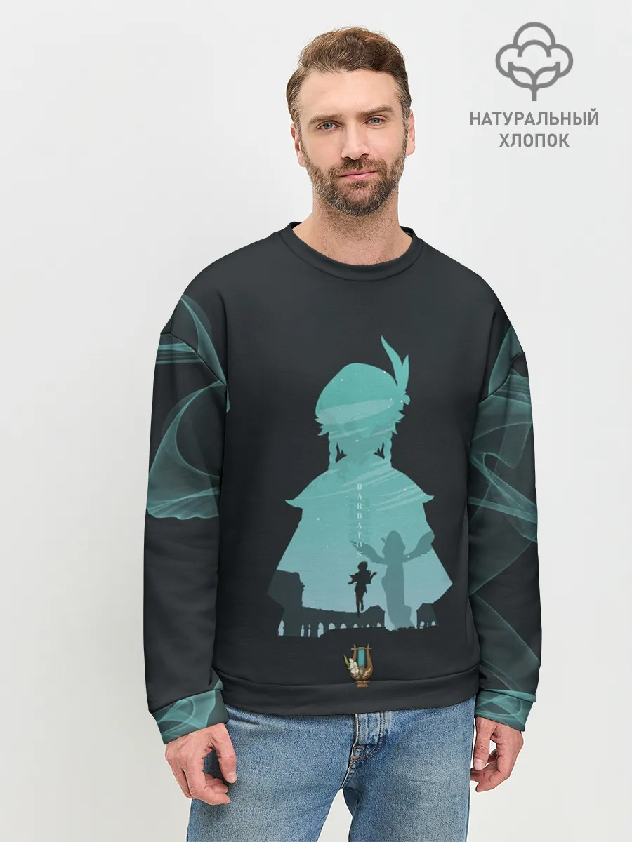 Мужской свитшот базовый / ВЕНТИ | VENTI | ГЕНШИН