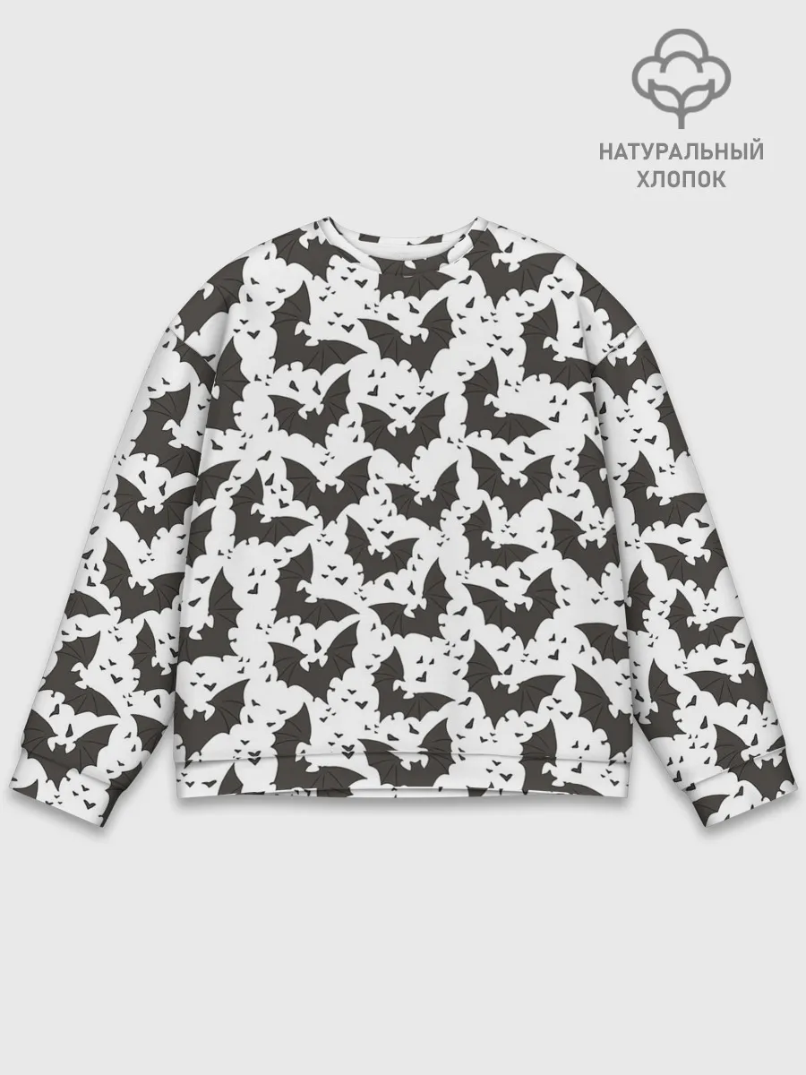 Мужской свитшот базовый / Летучие мыши