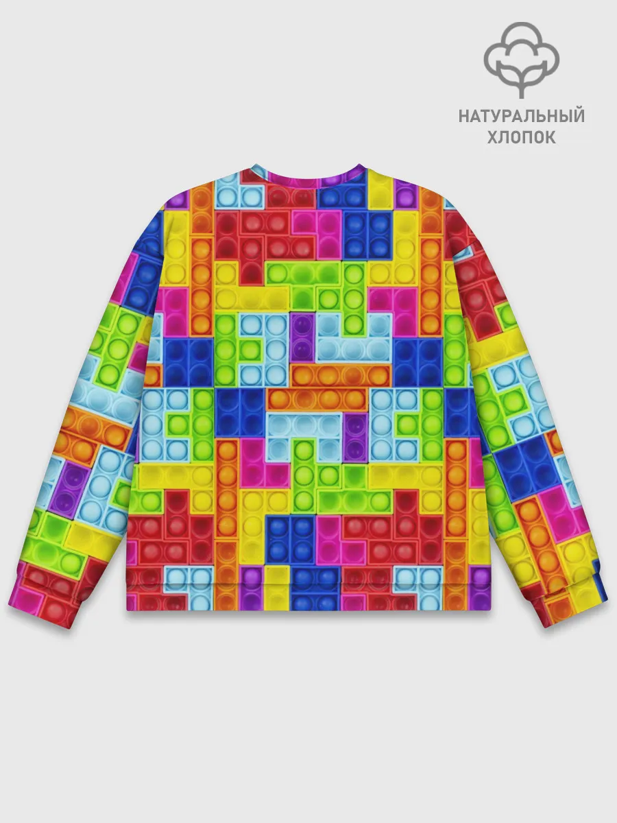 Мужской свитшот базовый / POP IT | ПОП ИТ ПАЗЛ