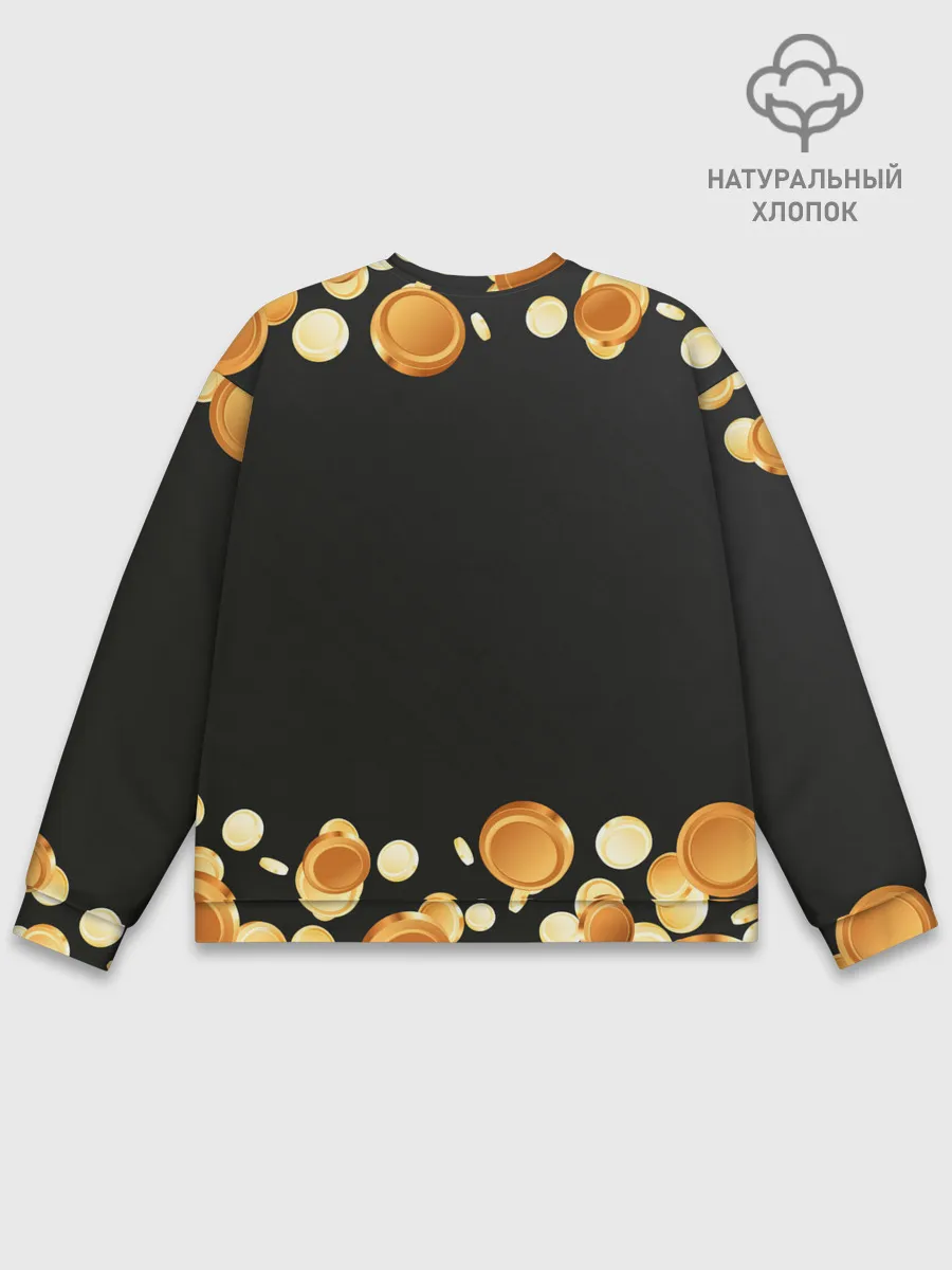 Мужской свитшот базовый / Криптовалюта | Crypto