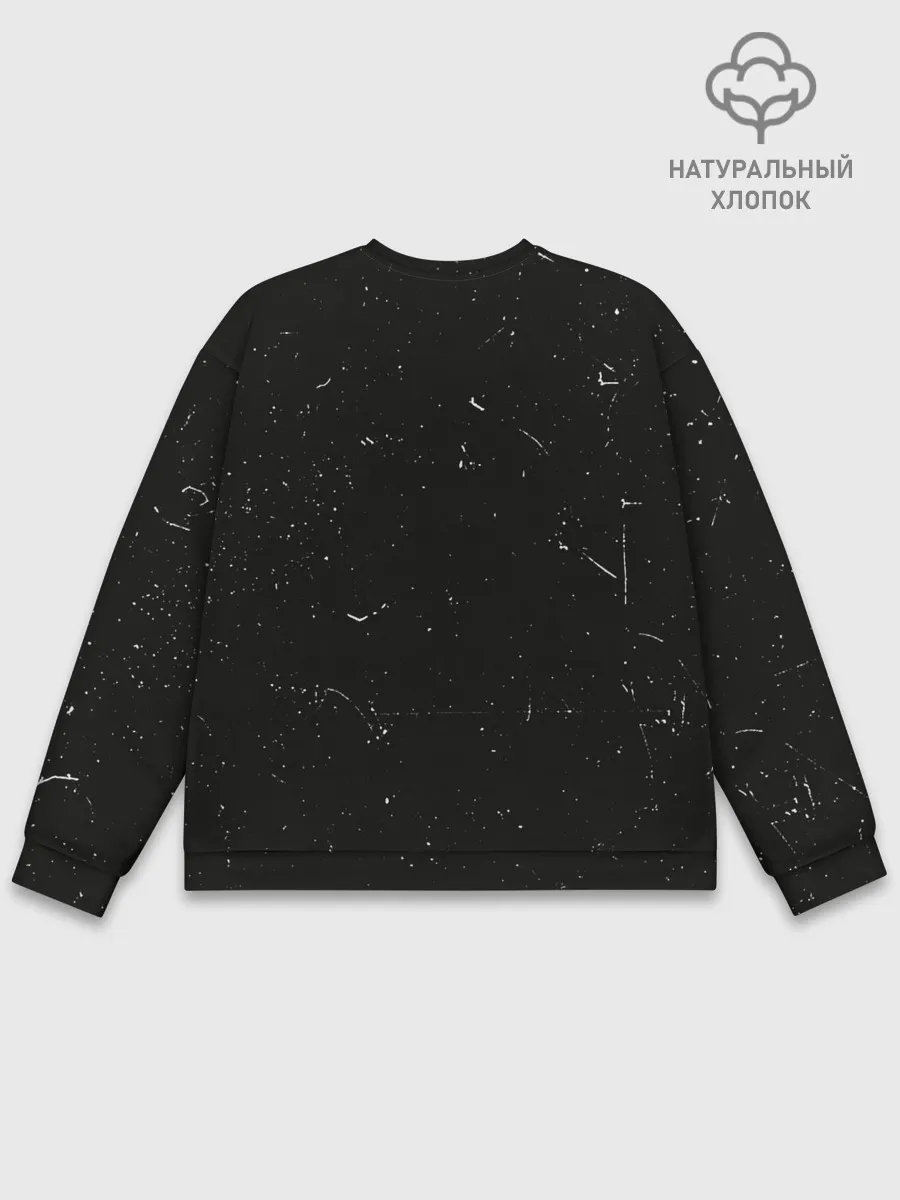 Мужской свитшот базовый / Mask Brejcha