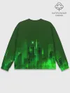 Мужской свитшот базовый / Зеленый город
