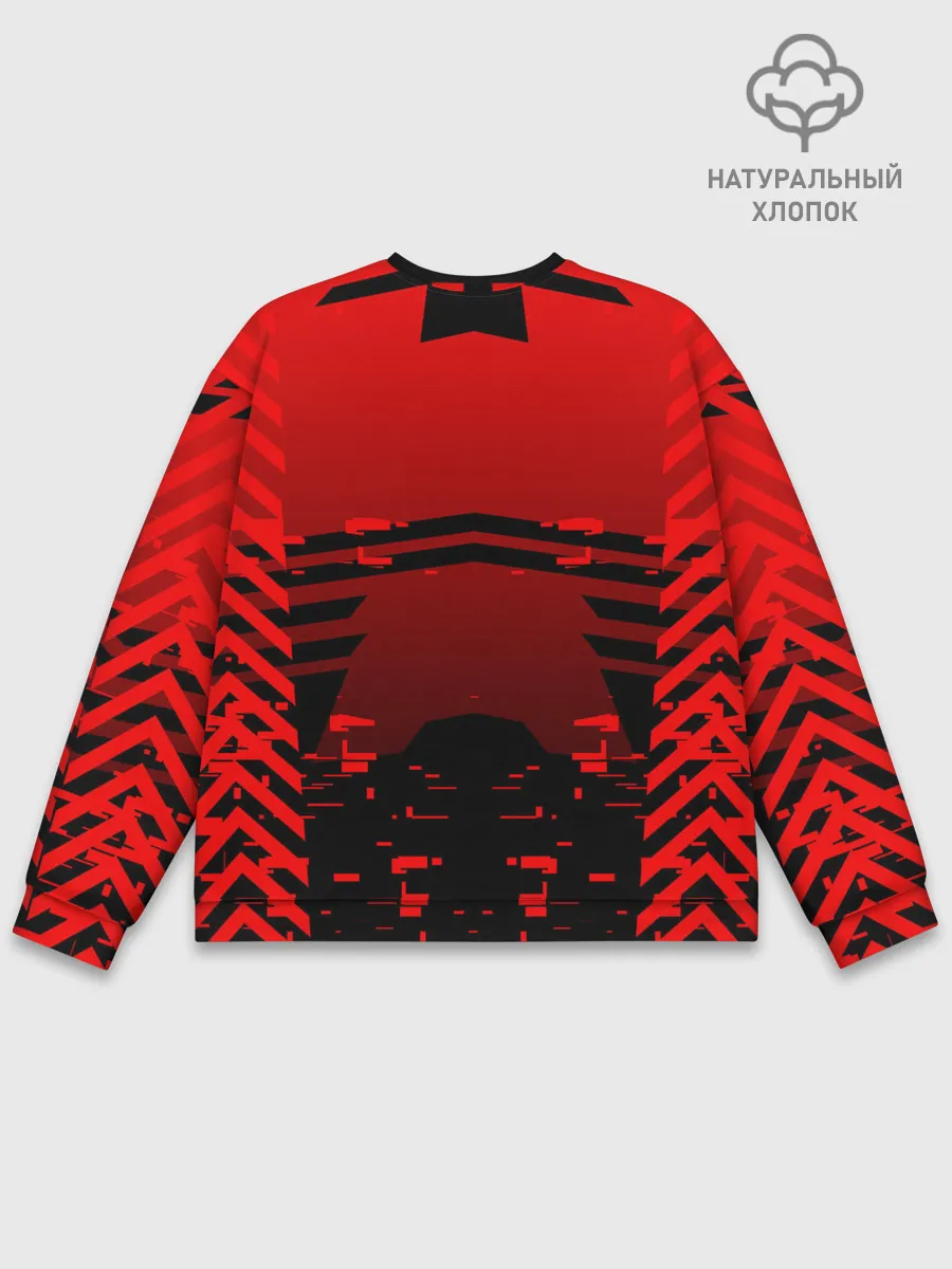 Мужской свитшот базовый / ROBO | ROBLOX | РОБЛОКС