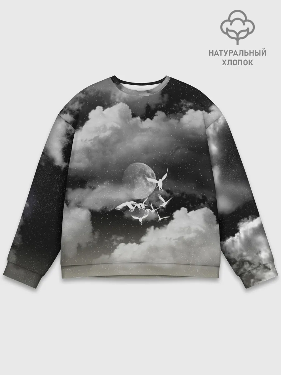 Мужской свитшот базовый / Cloudy Night