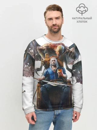 Мужской свитшот базовый / Geralt