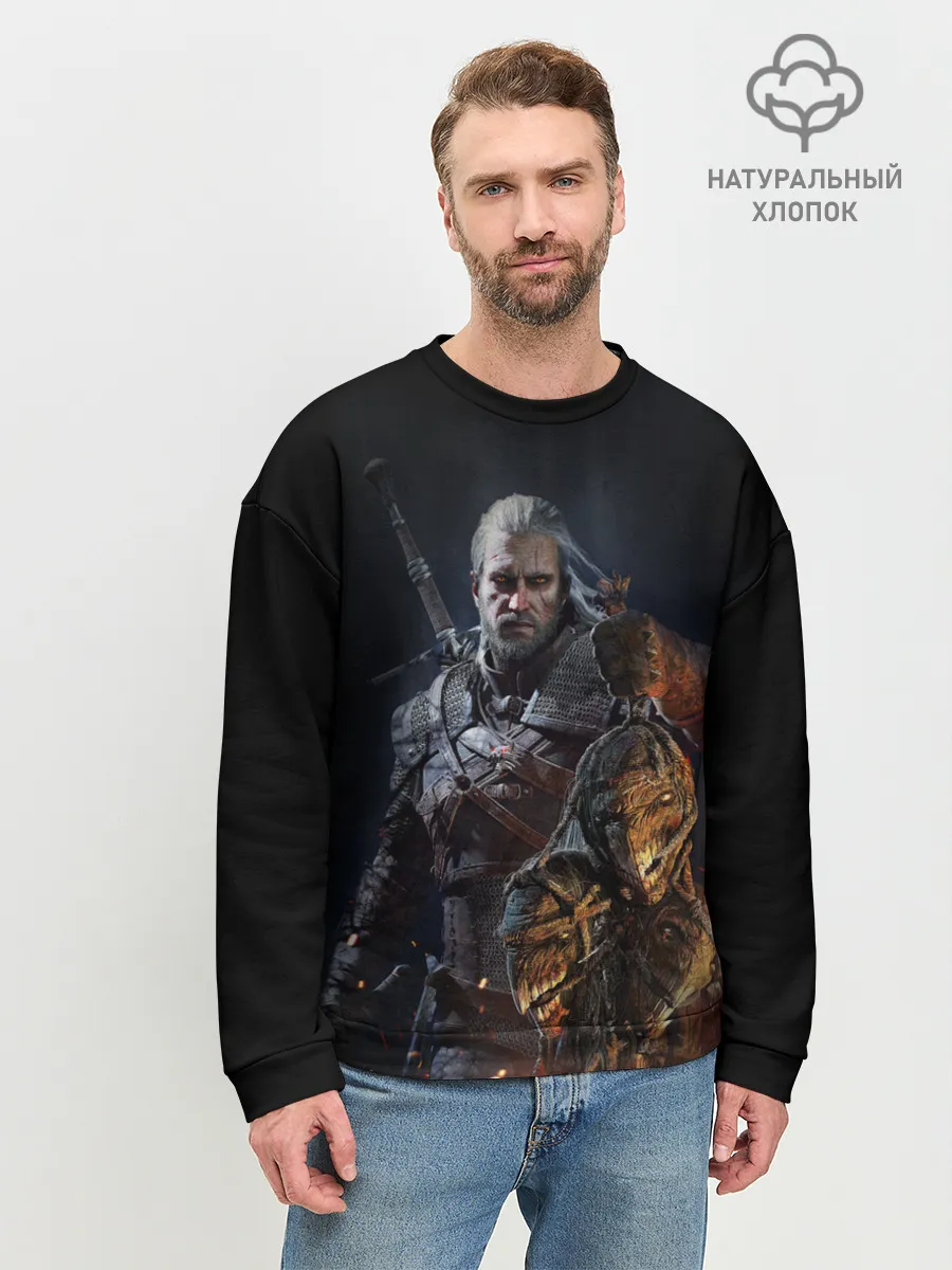 Мужской свитшот базовый / Witcher III