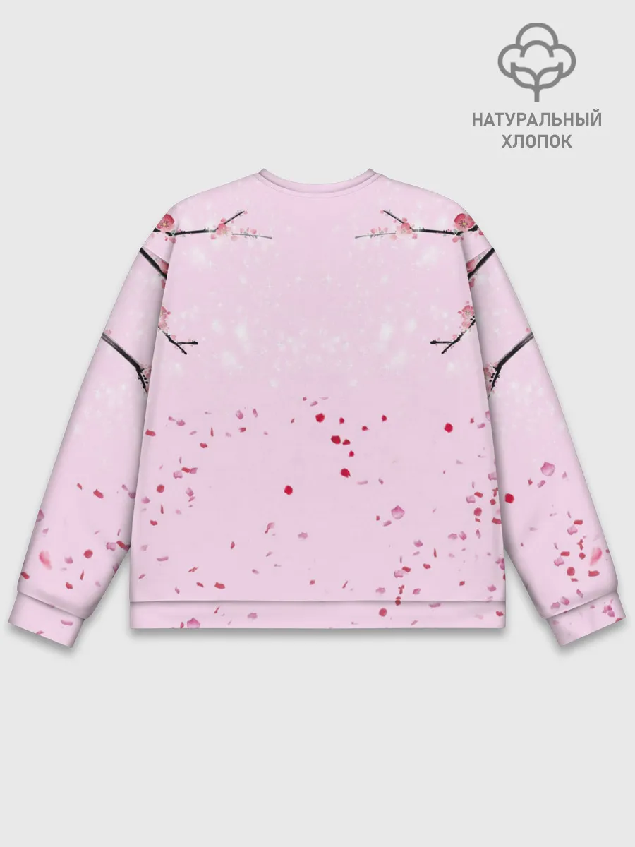 Мужской свитшот базовый / Аниме Объятия Любовь Пара