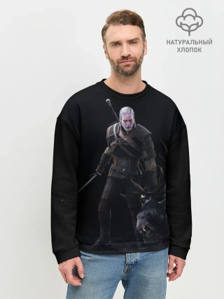 Мужской свитшот базовый / The Witcher