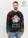 Мужской свитшот базовый / SIMPLE DIMPLE ИГРУШКА