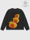 Мужской свитшот базовый / Хэллоуин смешные тыквы