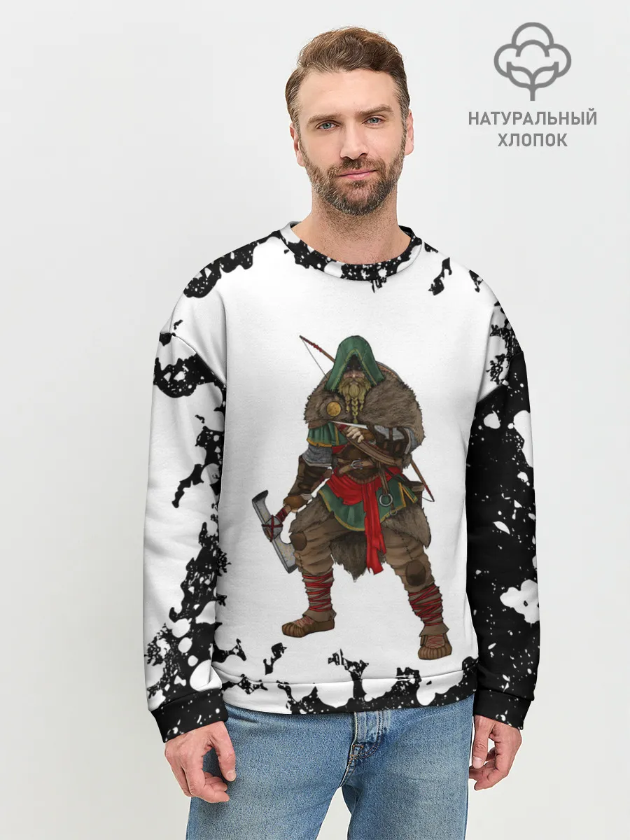 Мужской свитшот базовый / ASSASSINS CREED VALHALLA