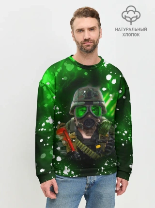 Мужской свитшот базовый / Opposing Force | Адриан Шепард