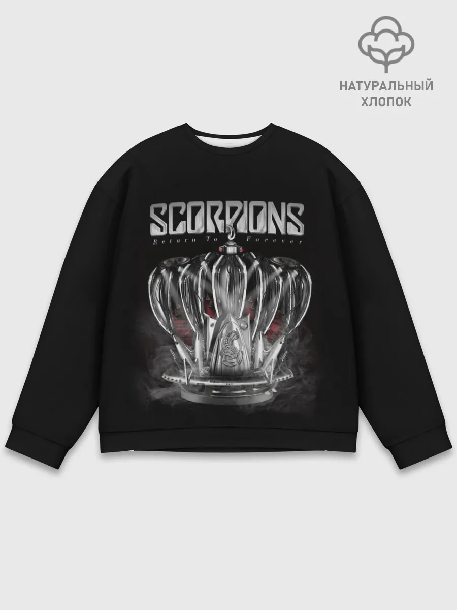 Мужской свитшот базовый / SCORPIONS