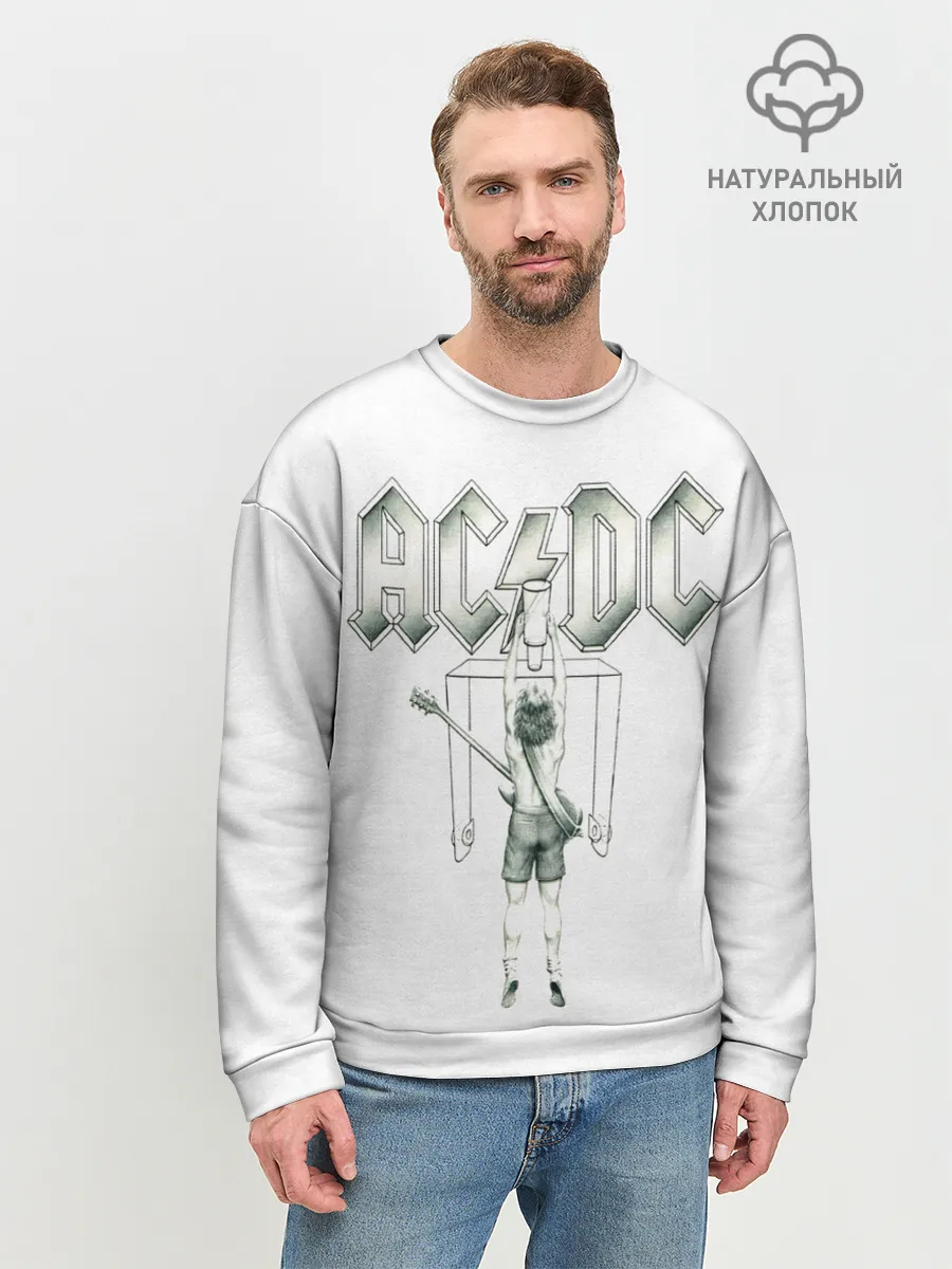 Мужской свитшот базовый / Flick of the Switch AC/DC