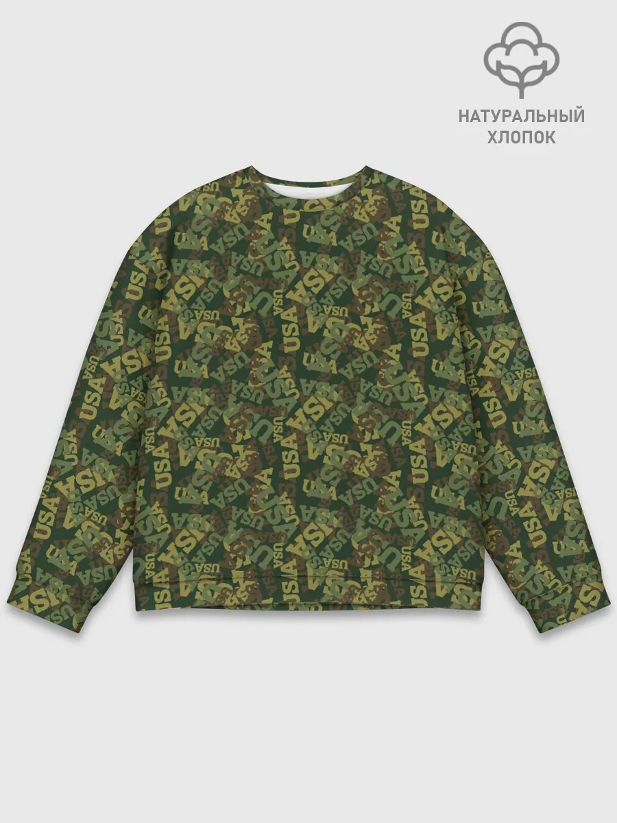 Мужской свитшот базовый / USA
