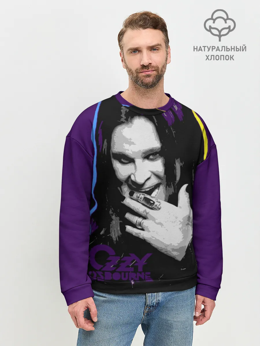 Мужской свитшот базовый / Ozzy Osbourne, Оззи Осборн