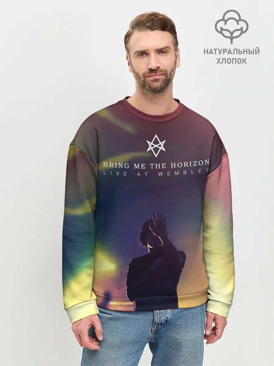 Мужской свитшот базовый / Live at Wembley BMTH