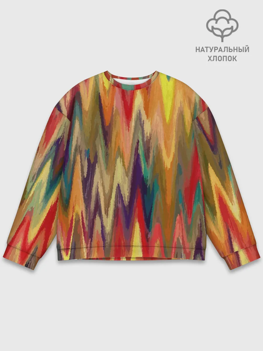 Мужской свитшот базовый / Секрет иката