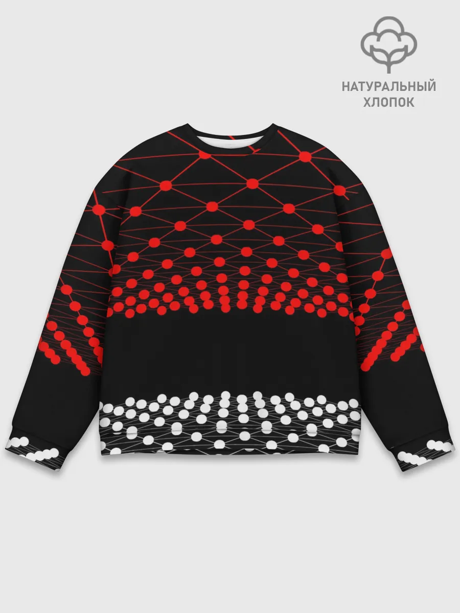 Мужской свитшот базовый / Абстракция