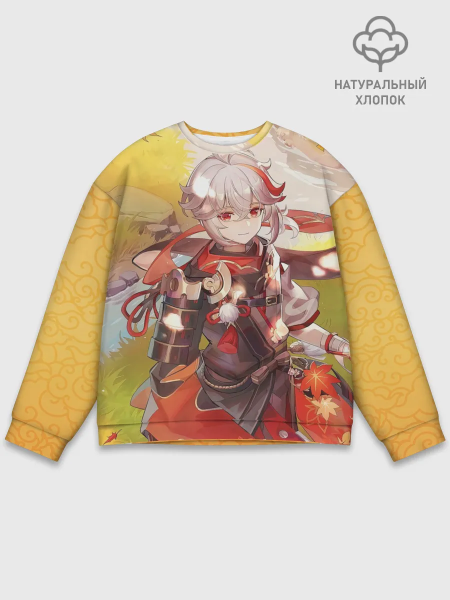 Мужской свитшот базовый / Kaedehara Kazuha