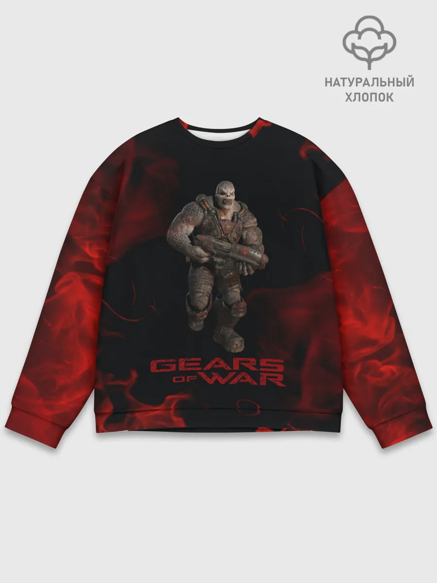 Мужской свитшот базовый / NPC | GEARS OF WAR