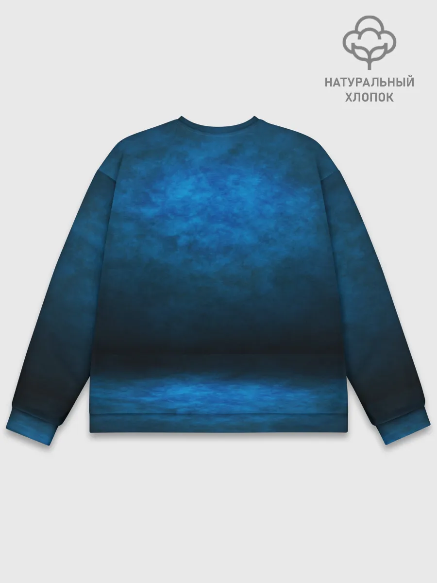 Мужской свитшот базовый / Dinosaurs Rex 3D