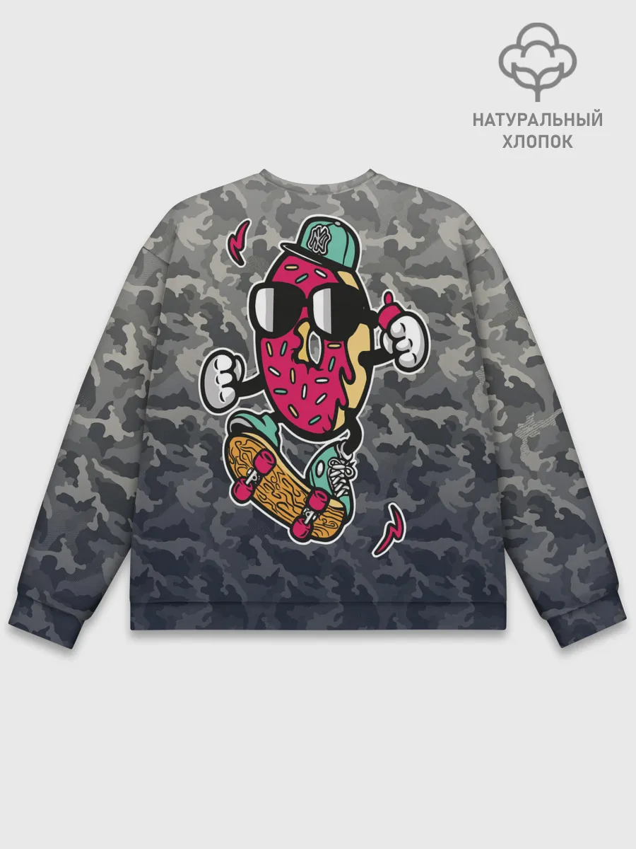 Мужской свитшот базовый / Donut