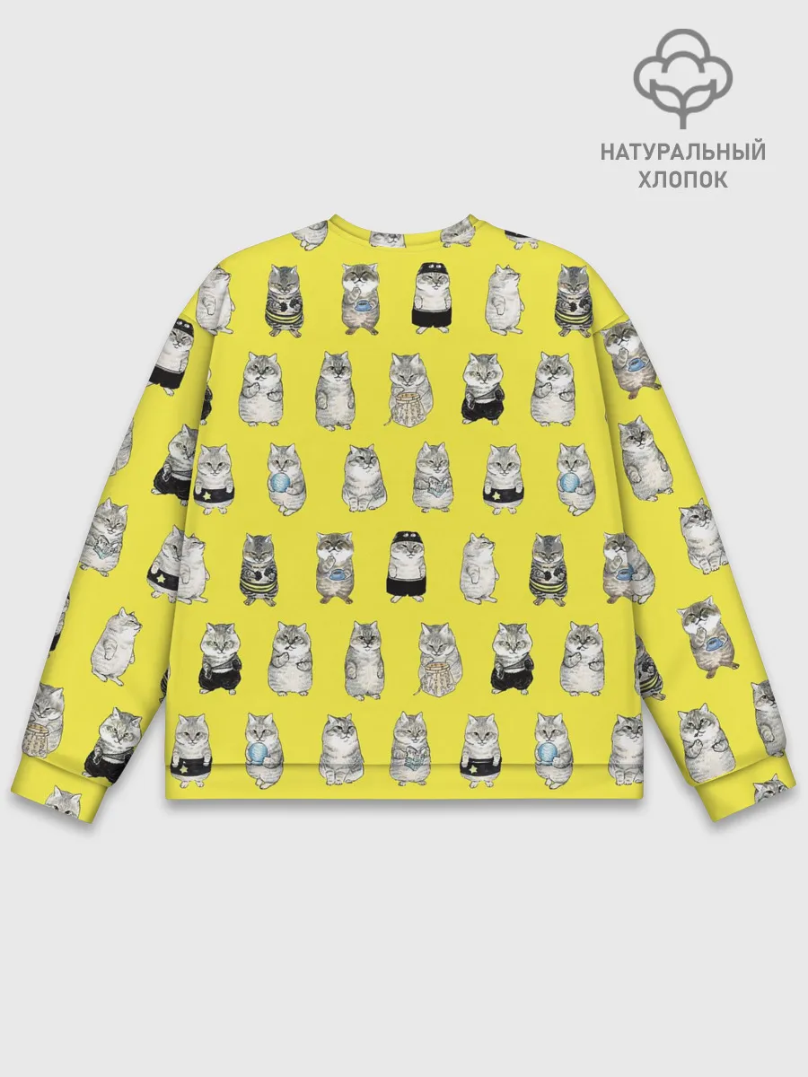 Мужской свитшот базовый / Я, Цусима