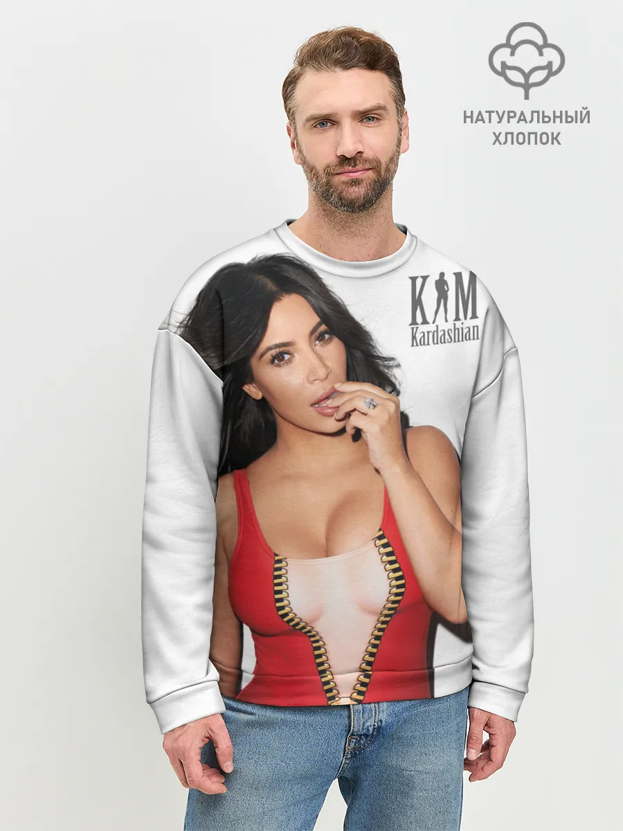 Мужской свитшот базовый / Ким Кардашьян