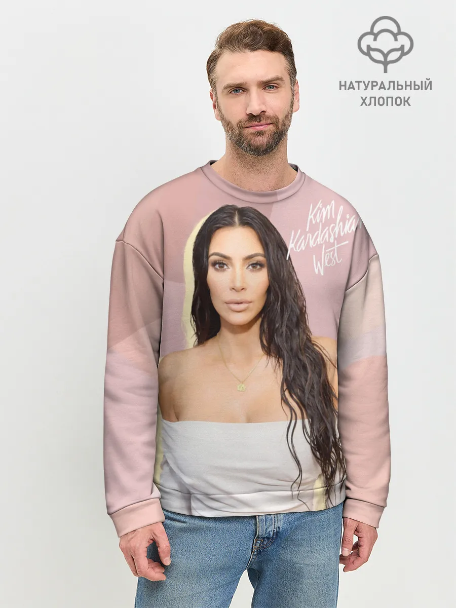 Мужской свитшот базовый / Ким Кардашьян