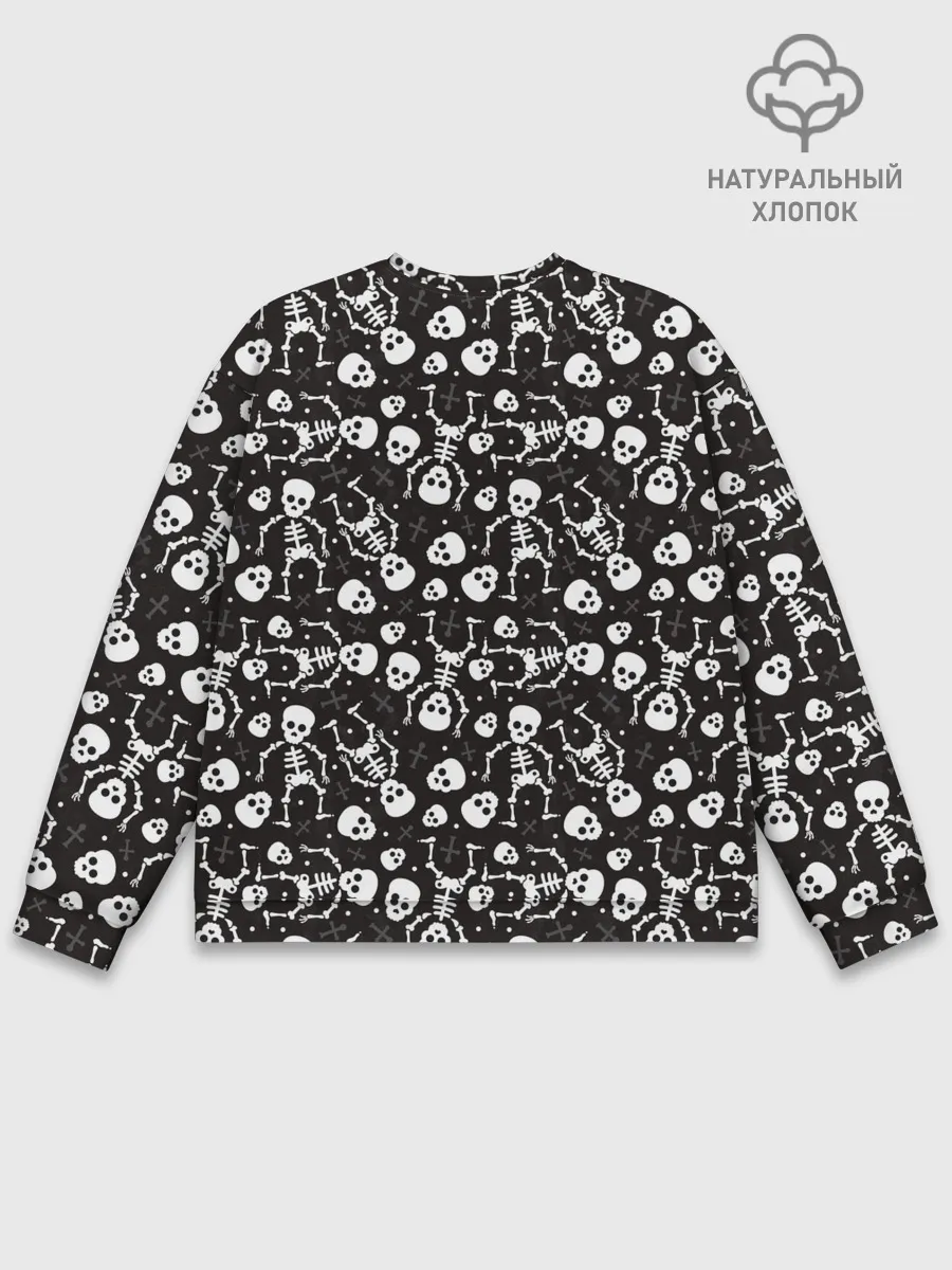 Мужской свитшот базовый / Скелеты