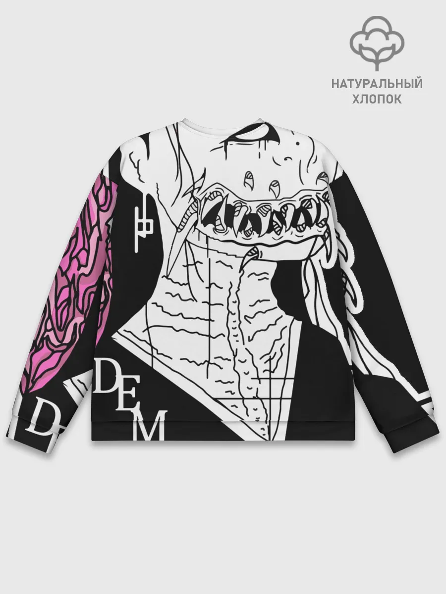 Мужской свитшот базовый / DEMON HELLTREST