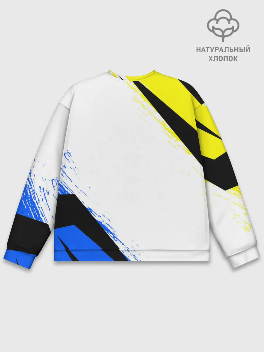 Мужской свитшот базовый / СУПЕР СОНИК