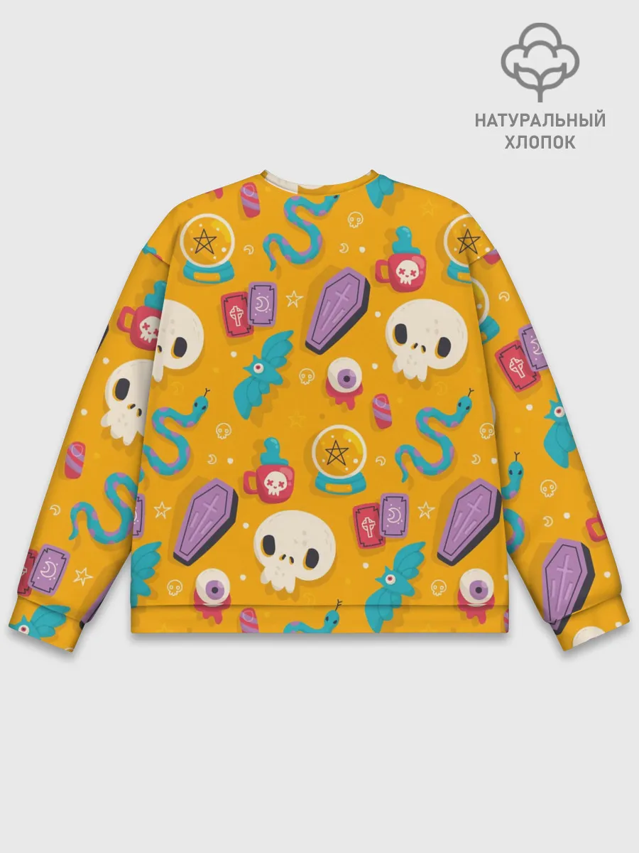 Мужской свитшот базовый / Весенний Хэллоуин