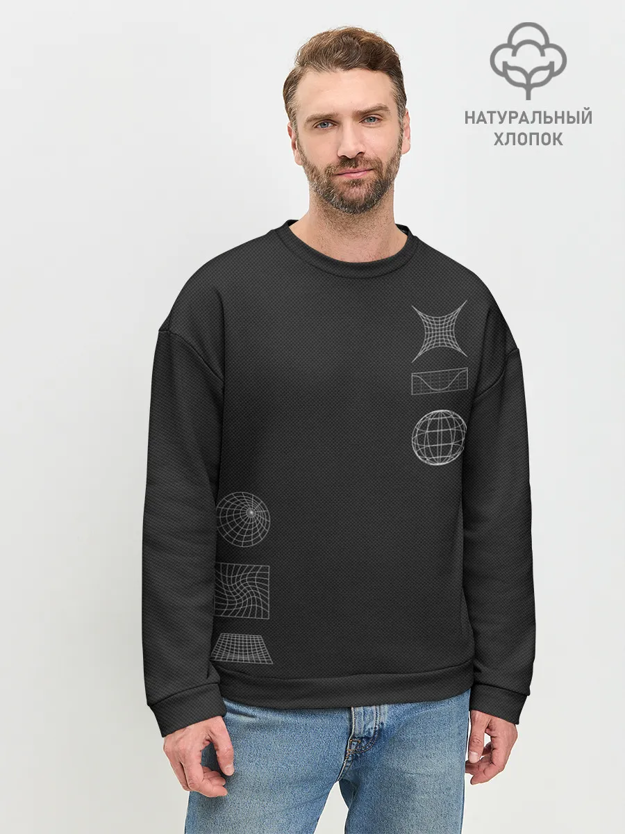 Мужской свитшот базовый / Carbon StreetWear