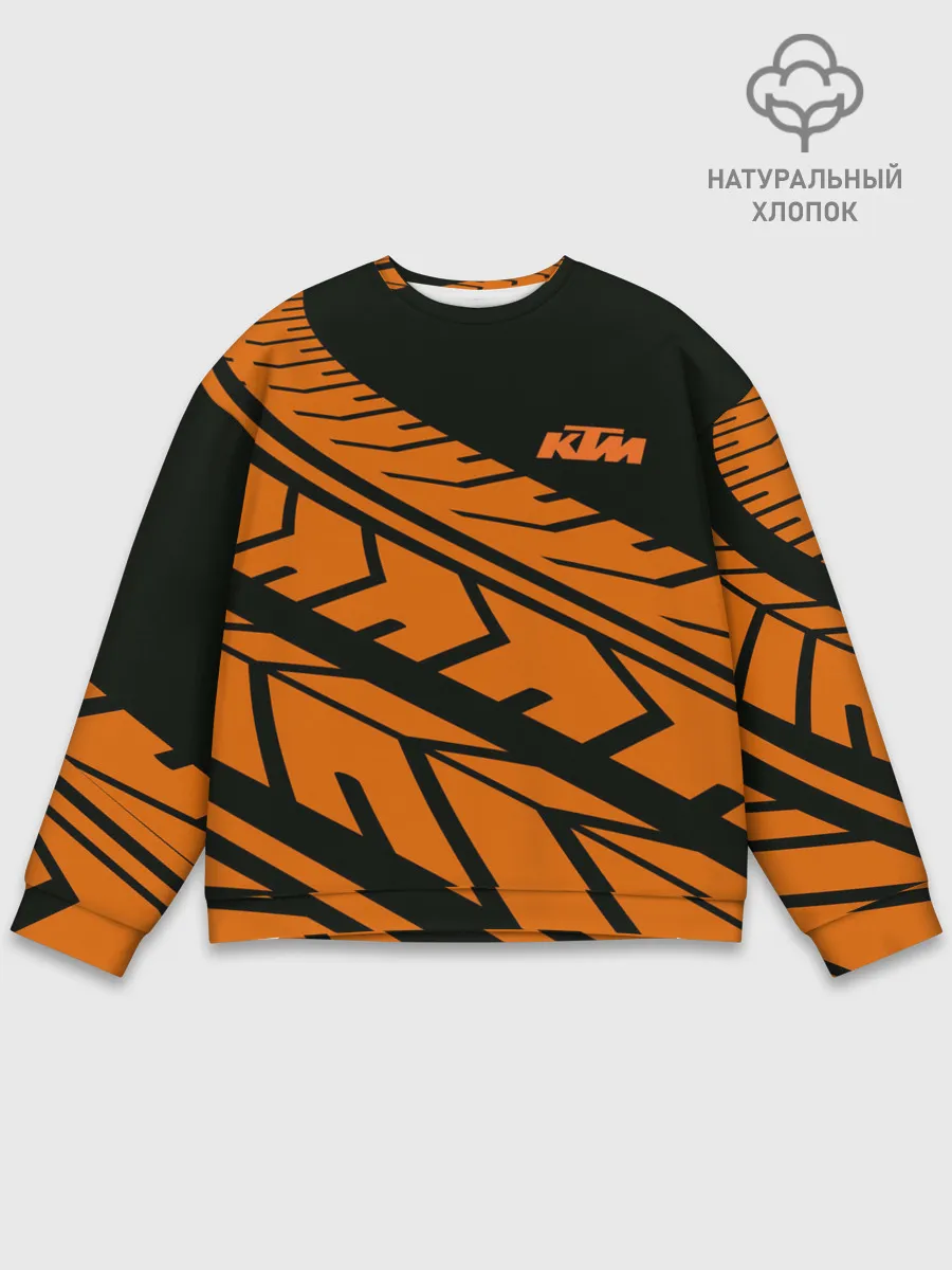 Мужской свитшот базовый / ORANGE KTM | КТМ