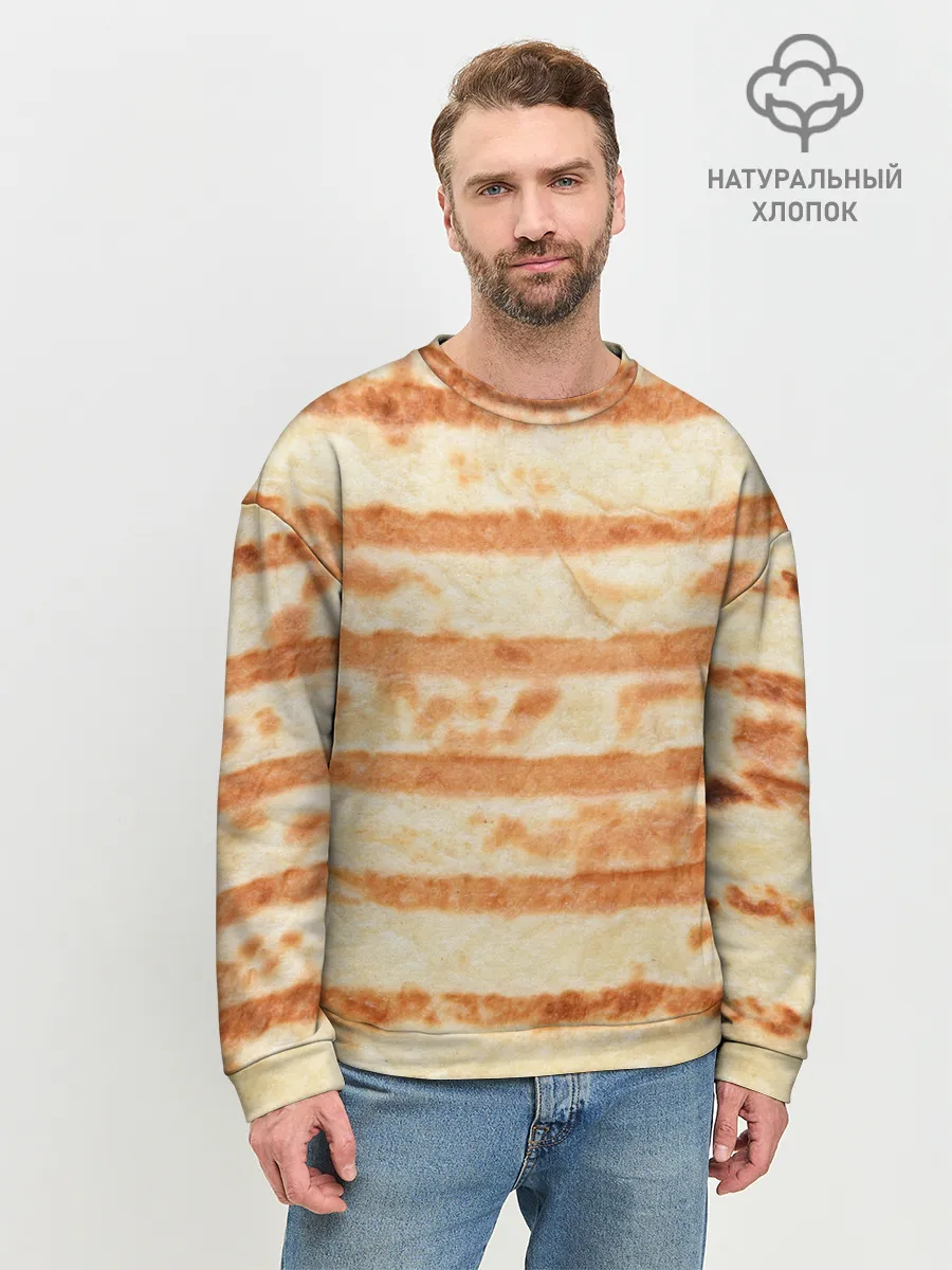 Мужской свитшот базовый / ЛАВАШ | ТОНКИЙ ПЛОСКИЙ ХЛЕБ