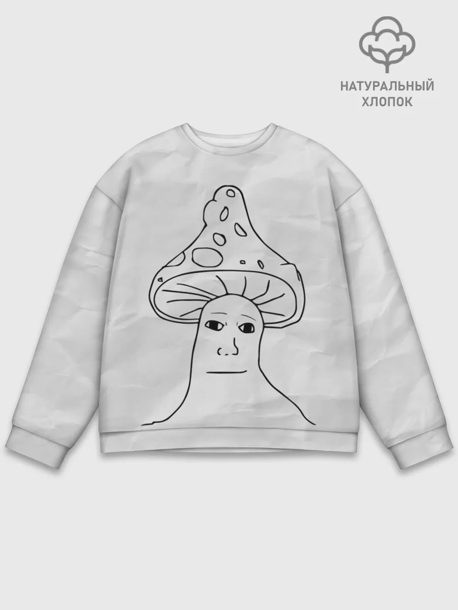 Мужской свитшот базовый / Шрумджек | Shroomjak | Мем