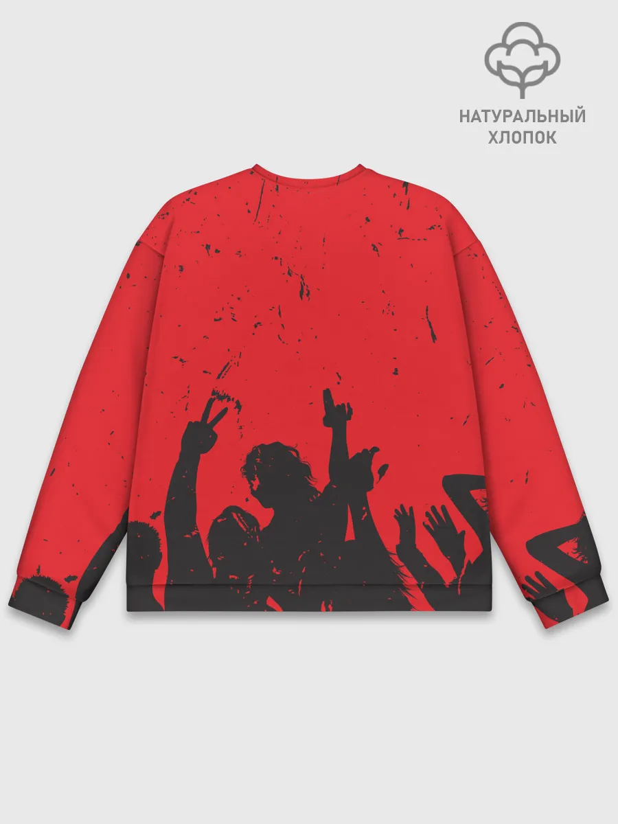 Мужской свитшот базовый / АНАРХИЯ | СВОБОДА