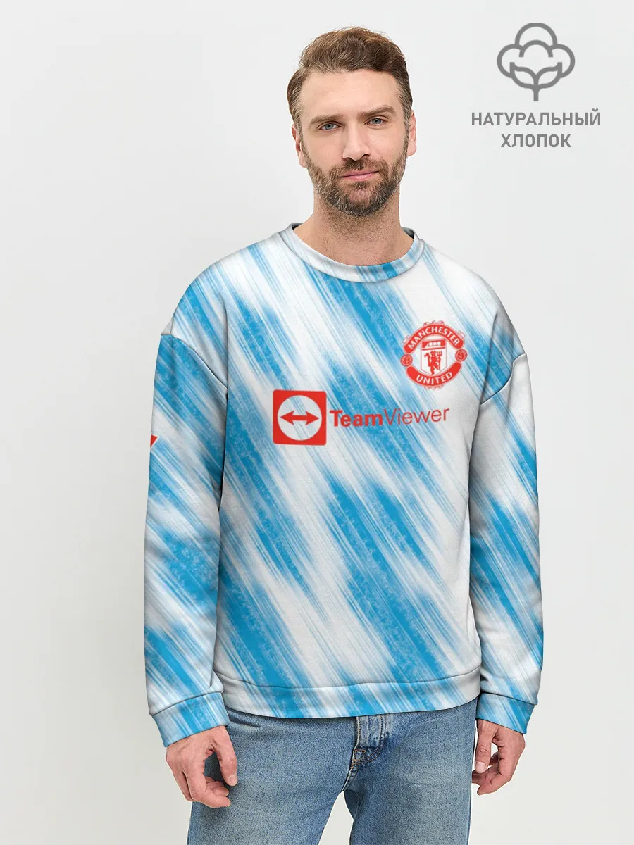 Мужской свитшот базовый / Гостевая Сезон 21-22 | Ronaldo