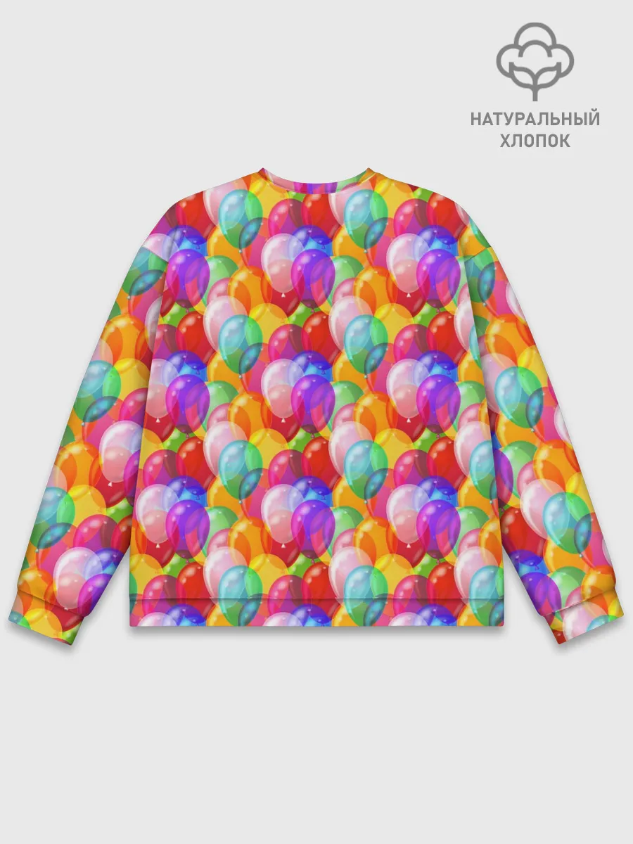 Мужской свитшот базовый / Воздушные Шары