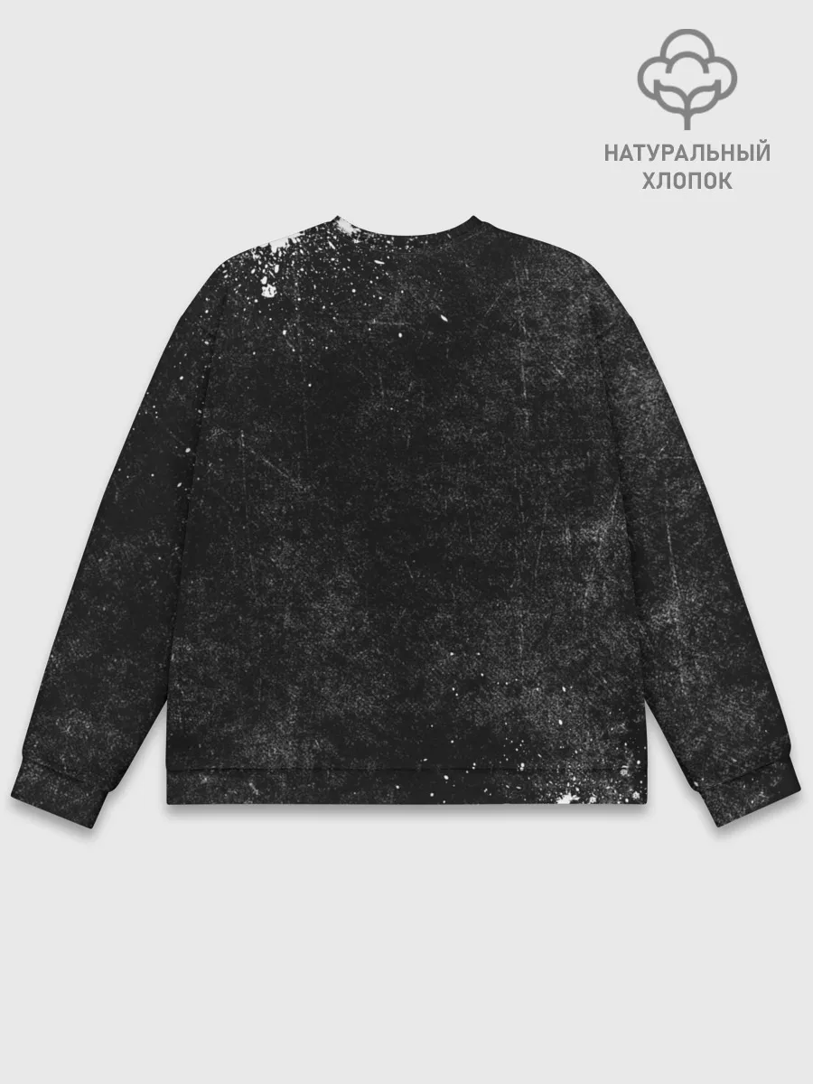 Мужской свитшот базовый / BW Emoji