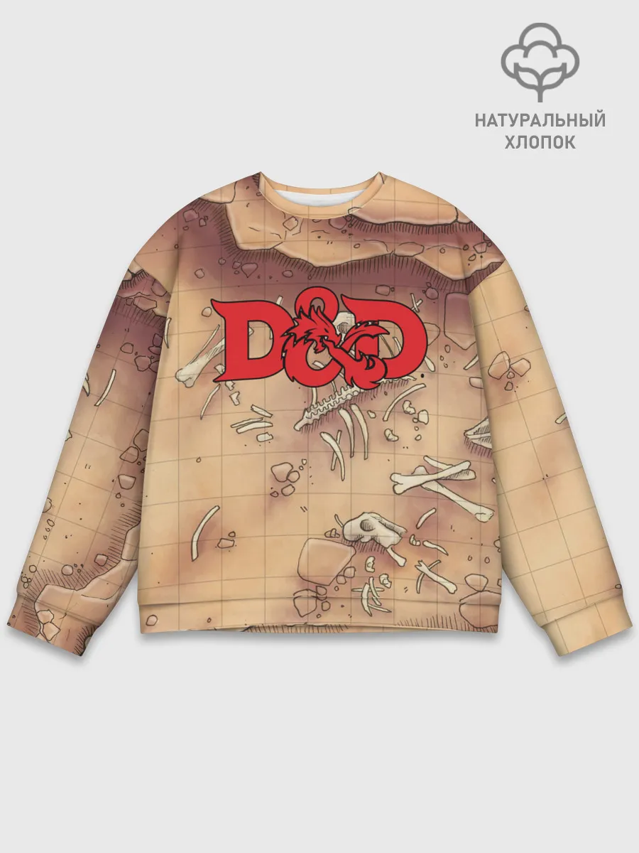 Мужской свитшот базовый / Dungeons and Dragons | D&D