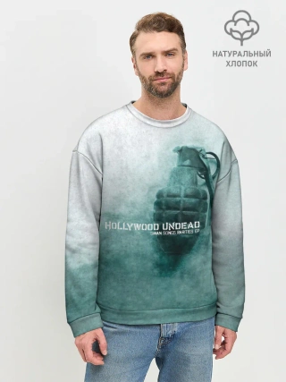 Мужской свитшот базовый / Swan Songs Rarities EP - Hollywood Undead