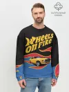 Мужской свитшот базовый / Hot Wheels. Хот Вилс