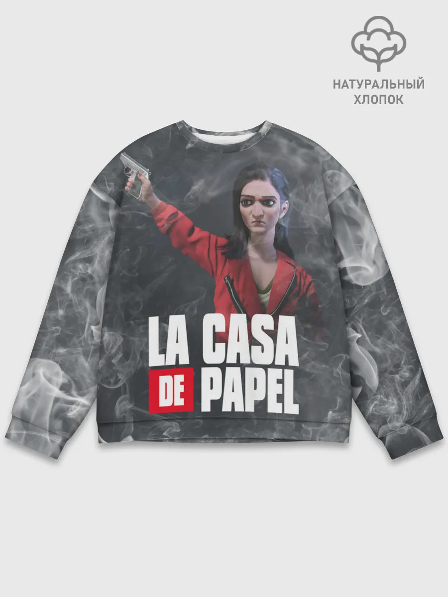 Мужской свитшот базовый / Бумажный дом | Найроби